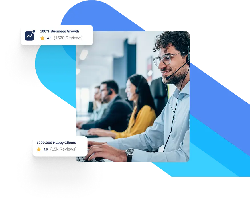 People in Office using Zoom VoIP Phone System