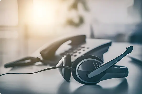 Shot of Business PBX Phone System